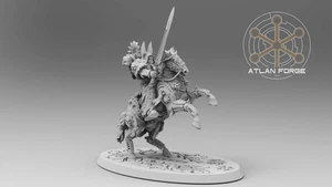 3D Printed Angelic Knight by Atlan Forge - Picture 1 of 1