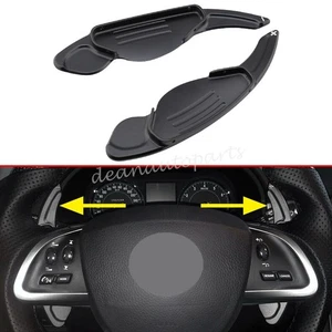 Aluminum Steering Wheel Paddle Shifter Trims For Land Rover / Jaguar Accessories - Picture 1 of 11