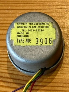 Sowter 3906 Audio Input Transformer for the Decca Limiter (solid state ver.) - Picture 1 of 4