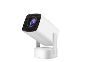 Mini portable projector, 180° rotation, Android 11, support full HD 1080P, sm... - Picture 1 of 7