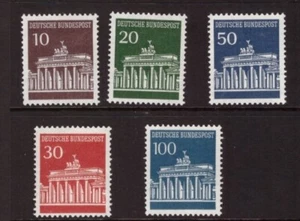 Deutschland 1966 Brandenburger Tor Satz postfrisch Briefmarken - Bild 1 von 1