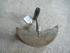 ANTIQUE PRIMITIVE TWO BLADED FOOD CHOPPER CHOPPING KNIFE - CRESCENT BLADES #1 - Bild 1 von 4