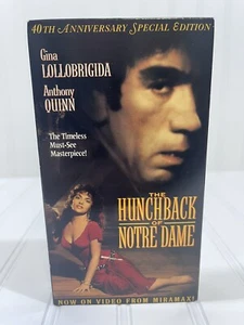 The Hunchback of Notre Dame VHS Miramax 40th Anniversary Special Edition - Picture 1 of 7