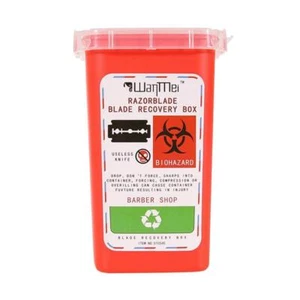 Small Sharps Container Biohazard Disposal Box For Makeup Waste - Picture 1 of 7