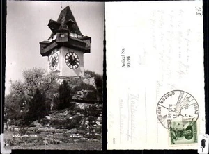 90194,Graz Stadt Uhrturm Detailansicht - Picture 1 of 1