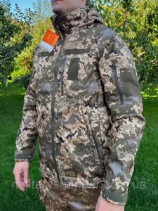 Jacket Soft Shell Pixel / jacket pixel SOFTSHELL 4.5.0 size, 46-60 - Picture 1 of 5