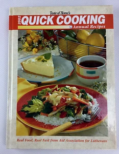 Taste of Home's Schnellkochen jährliche Rezepte Hardcover Buch 2002 - Bild 1 von 6