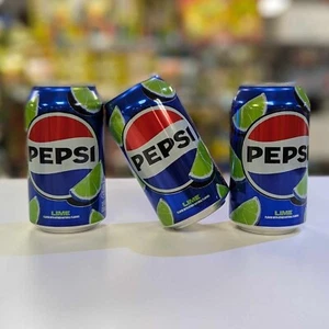 Pepsi Lime Limited Edition 355ml x 3 Cans USA Import - Picture 1 of 4