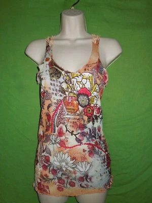 Spy Zone обмена верхний бак размер S вечер вечеринки повседневные стразы без рукавов  - Изображение 1 из 4