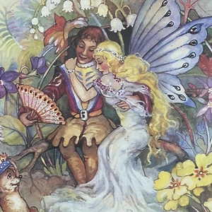 VTG Romance Bushbabies Wall Poster 27x19 Peg Maltby & Nerida Singleton RARE OOP - Picture 1 of 11