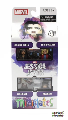 Marvel Minimates Netflix Original Jessica Jones Series 1 Box Set Cover