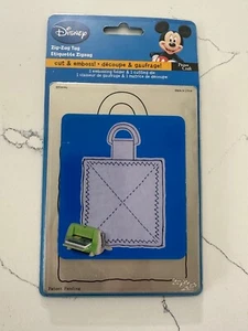 Provo Craft Disney Embossing Folder and Cutting Die Zig-Zag Tag Scrapbooking Art - Picture 1 of 4