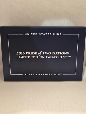 2019 Pride of Two Nations Limited Edition Two-Coin Set in OGP/COA (19XB) - Image 1 of 4