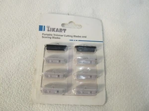 Likart 8 Pack Portable Trimmer Cutting Blades and Scoring Blades Replacements - Picture 1 of 3
