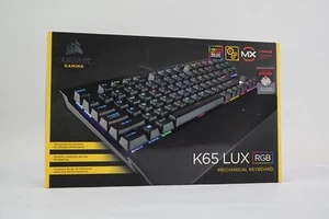 Corsair K65 LUX RGB QWERTY Layout Mechanische Gaming Tastatur Keyboard - Bild 1 von 2