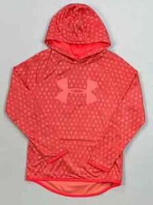 Girl's Youth Under Armour All Over Print Lightweight Loose Fit Coldgear Hoodie - Picture 1 of 1