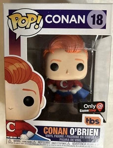 Funko POP Superhero Conan Show O’Brien TBS GameStop Exclusive Vinyl Figure #18 - Picture 1 of 6