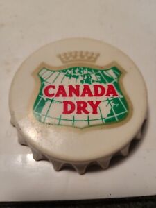 Canada Dry Bottle Opener Plastic Bottle Cap Shape