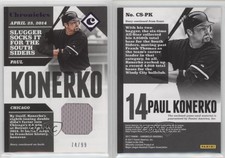 2017 Panini Chronicles Swatches Purple /99 Paul Konerko #CS-PK