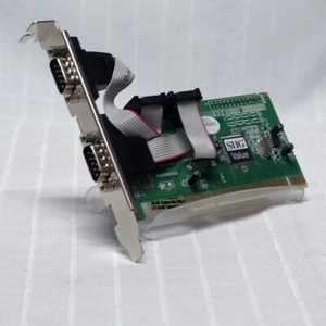 SIIG 2-port PCI Serial Adapter 550-Value JJ-P20511-S3 - Picture 1 of 4
