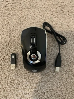 Gyration Wireless Air Mouse AS04 w/ Cradle, Transceiver, and USB Charging Cable. - Image 1 of 3