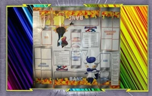Tapis de Jeu - Playmat - Pokemon : Mistigrix Et Iguolta - XY02 - Picture 1 of 1