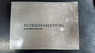 MANUALE USO E MANUTENZIONE NISSAN NAVARA D21 LINGUA TEDESCO - Immagine 1 di 2