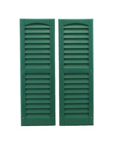 Shed Shutters 9" x 27" One Pair 6 Colors Playhouse Storage Sheds Garages Coops - Picture 1 of 7