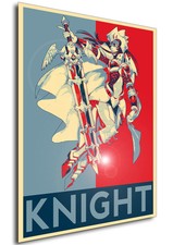 Propaganda Poster-FLYFF-Female Knight