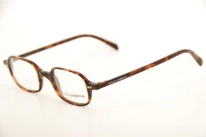 Rare Authentic Dolce & Gabbana DG 528 182 43mm Tortoise Glasses Frames Italy - Picture 1 of 7