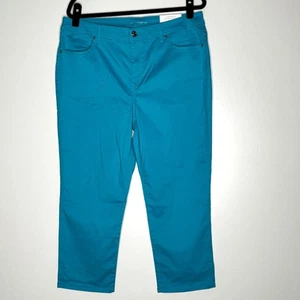 NEU Chico's The Platinum Girlfriend schmal 24" Crops Damengröße 14 (Chico's 2,5) - Bild 1 von 8