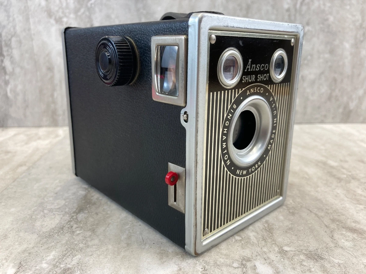 Ansco ボックスカメラ アンティーク SHUR SHOT アンスコ【0071 Ansco