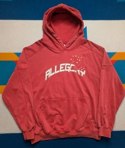 Allegory X Galactic Rodeo Hoodie Studded Embroidered Sweatshirt Streetwear Large - Picture 1 of 6