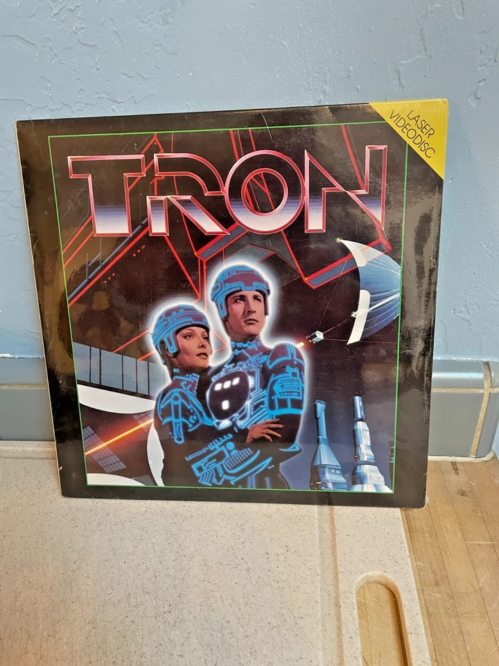 TRON Laserdisc LD, Walt Disney New Sealed - Image 1 of 2