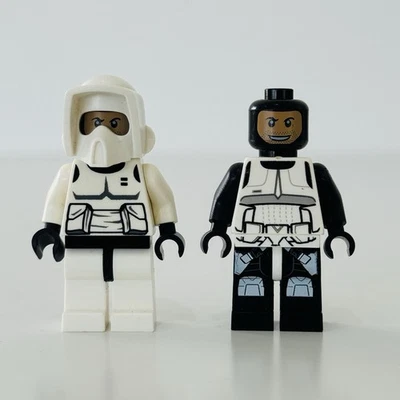 Lego Star Wars Imperial Scout Trooper Minifiguras Lote de 2 sw0505 sw0005b Foto 1 de 4