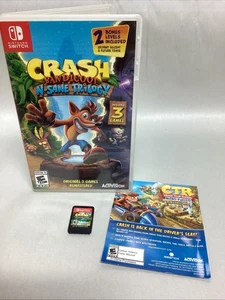 Crash Bandicoot N. Sane Trilogy - Nintendo Switch - Free shipping - Bild 1 von 5