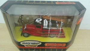 1932 Ford AA Fire Engine Mint Matchbox Vintage Fire Series In Window Box 92581 - Picture 1 of 11