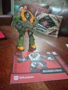 BRAWN (Studio Series 80) Deluxe Class (BUMBLEBEE MOVIE) Hasbro Figure - Picture 1 of 10