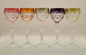 Vintage Anna Hutte Ann5 Crystal Cut Cordials Made in Germany! ๐ฆ ๐  ๐ฅ - Picture 1 of 27