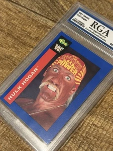 1991 Classic WWF #1 Hulk Hogan Graded 10 by RGA (PSA 10) Gem Mint - Bild 1 von 4