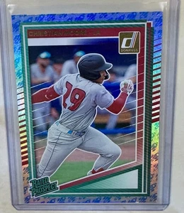 Christian Moore 2025 Panini Donruss Baseball Rated Prospect Rockets #145 - Picture 1 of 2