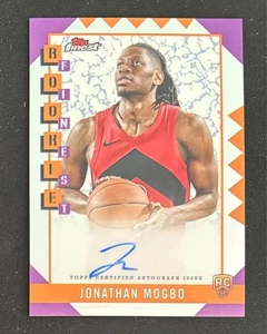 2024-25 Topps Finest Jonathan Mogbo Rookie Auto - Bild 1 von 2