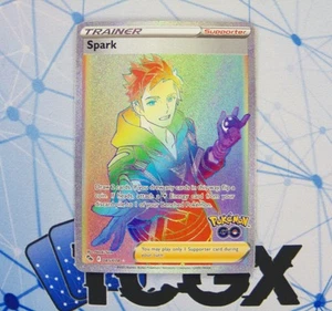 Pokemon - Spark (Secret) - 085/078 - Pokemon GO - Holo - Secret Rare NM - Picture 1 of 1