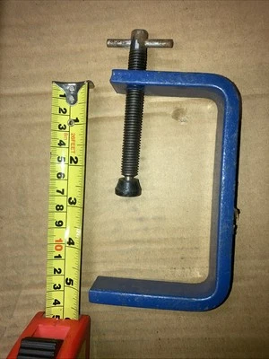 RECORD POWER 5” C FIXTURE G BRAÇADEIRA MARCENEIRO FAÇA VOCÊ MESMO ARTESANATO - Imagem 1 de 4