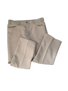 Pantalones Levis Panatela Para Hombre 32 x 30 Vintage Marrón Ocio Golf Disco Baile - Imagen 1 de 8