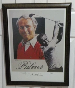 Litografía Arnold Palmer numerada 688 de 1958 autografiada por Tim Cortés - Imagen 1 de 1