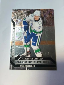 2020-21 Black Diamond Olli Juolevi Diamond Futures Rookie /349 - Picture 1 of 2