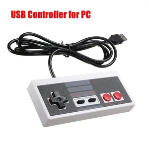 Classic NES Style Retro Game USB Controller Gamepad Joystick Joypad For PC - Picture 1 of 4