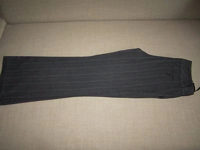 Grey ladies office suit - stripes - Image 1 of 4