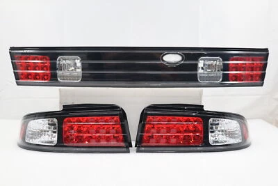 NEW SILVIA S14 240SX~1993~1998~Coupe 2D LED Tail Rear Light BLACK for NISSAN - Image 1 of 4